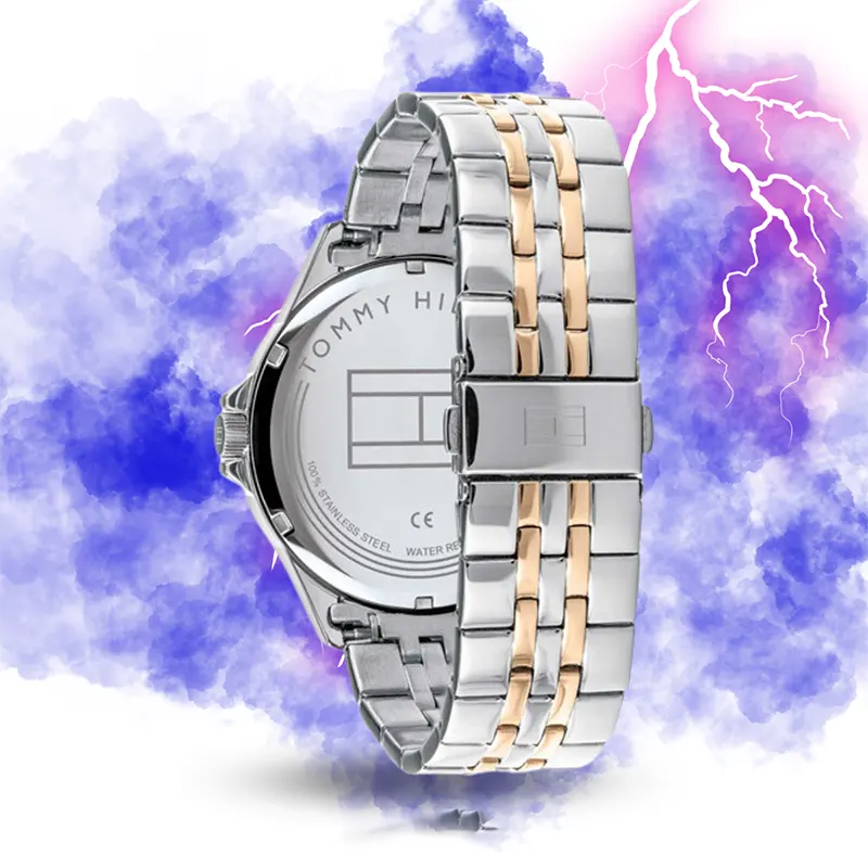 Tommy Hilfiger Shawn White Dial Chronograph Men's Watch- 1791617